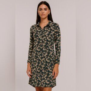 VERO MODA Floral Button-Front Women's Shirtdress Size XS
